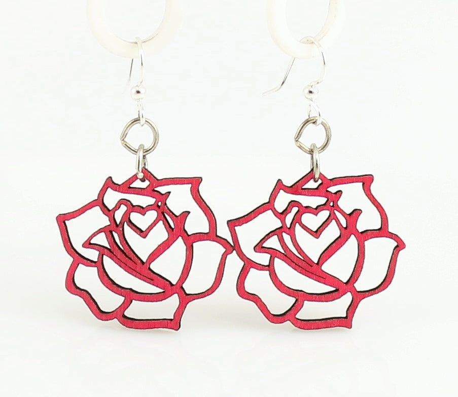 
                  
                    Load image into Gallery viewer, Rose Blossom Earrings
                  
                