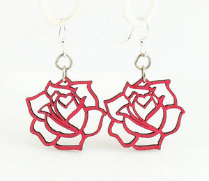 
                  
                    Load image into Gallery viewer, Rose Blossom Earrings
                  
                