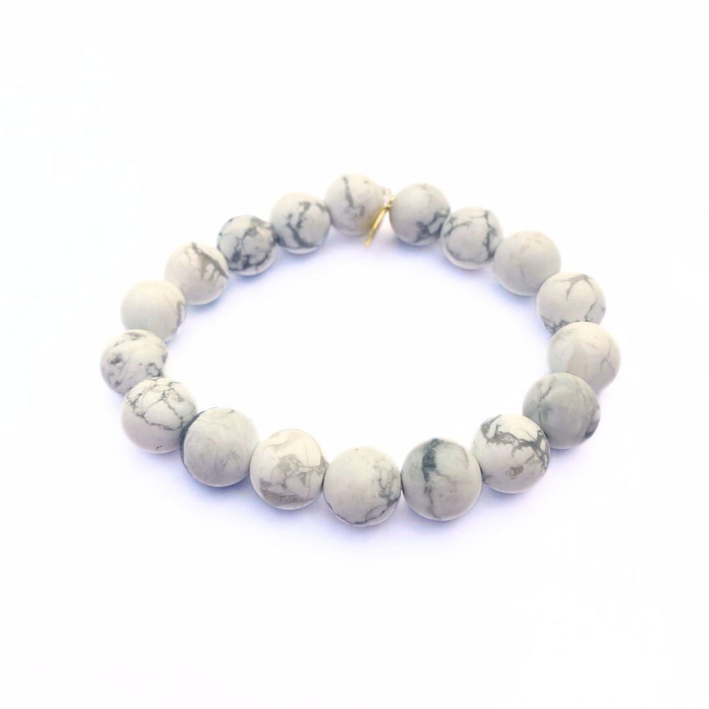 Howlite Bracelet | Matte