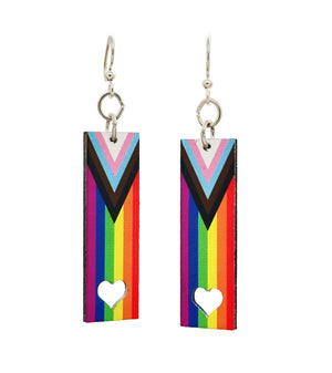 
                  
                    Load image into Gallery viewer, Inclusive Pride Earrings #1668
                  
                