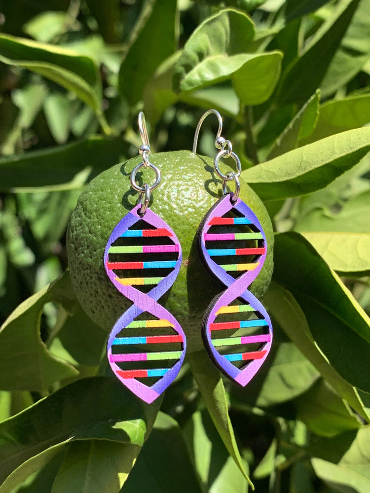 
                  
                    Load image into Gallery viewer, Vibrant DNA Earrings #1679
                  
                