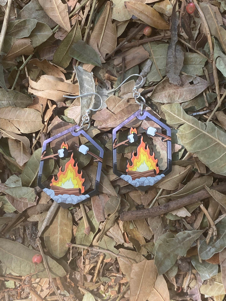 
                  
                    Load image into Gallery viewer, Campfire Earrings #1741
                  
                