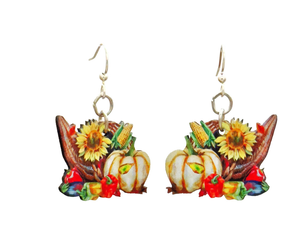 
                  
                    Load image into Gallery viewer, Cornucopia Earrings #1749
                  
                