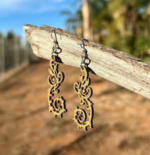 
                  
                    Load image into Gallery viewer, Vine Burst Earrings #1752
                  
                