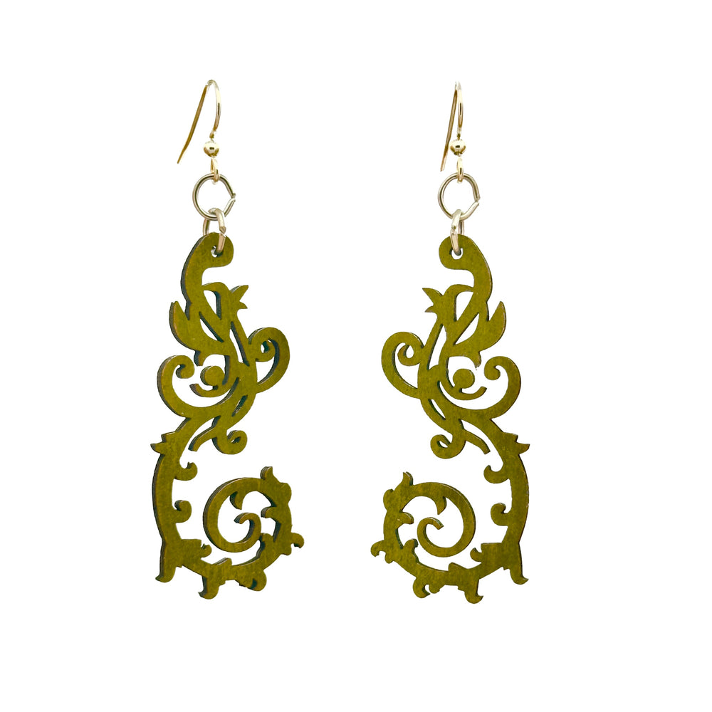 
                  
                    Load image into Gallery viewer, Vine Burst Earrings #1752
                  
                