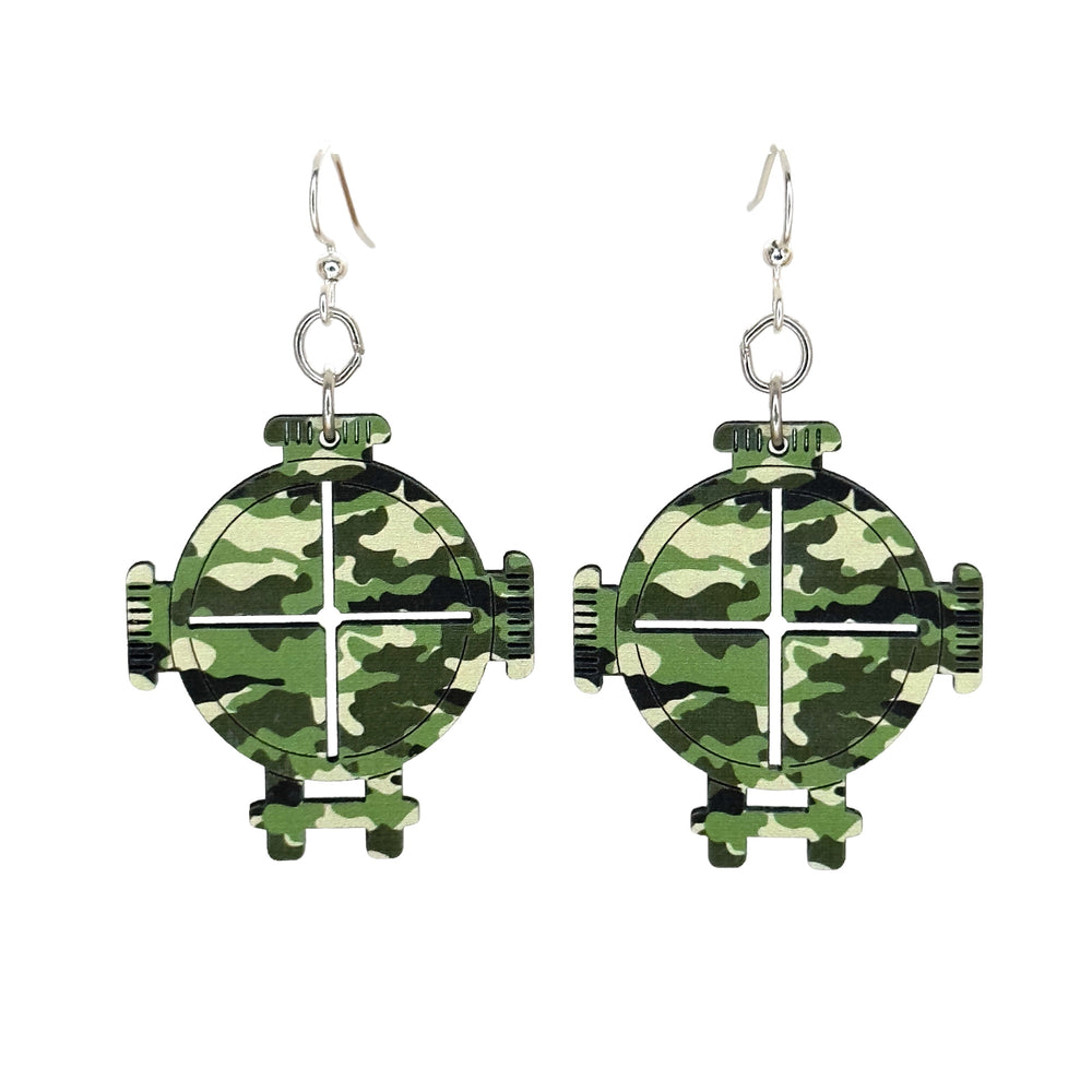 Hunter Camo Earrings #1757