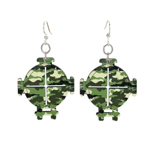 
                  
                    Load image into Gallery viewer, Hunter Camo Earrings #1757
                  
                