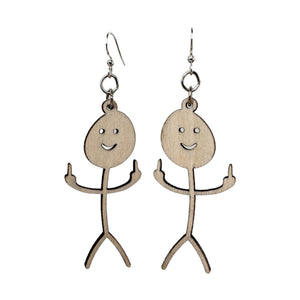 
                  
                    Load image into Gallery viewer, Flippin Stick Man Earrings # 1793
                  
                