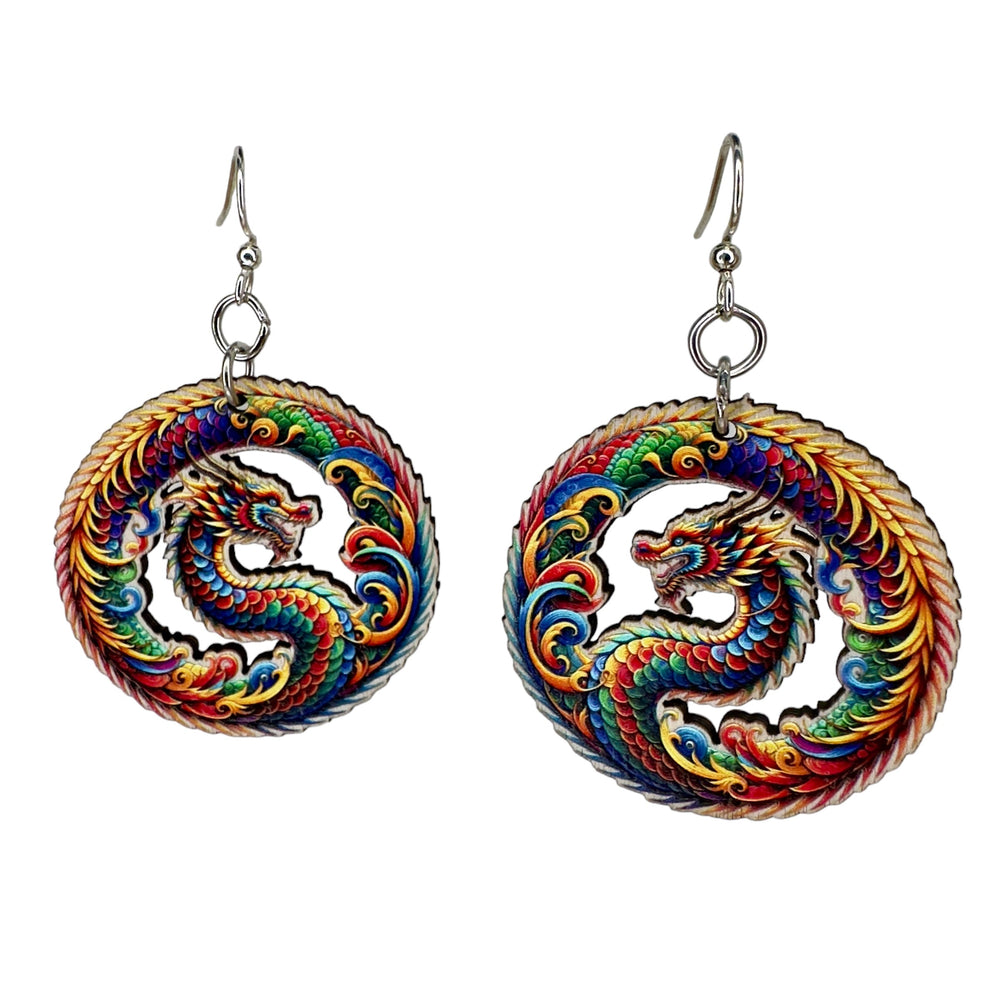 
                  
                    Load image into Gallery viewer, Year of the Dragon Earrings #1796
                  
                