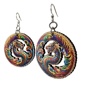 
                  
                    Load image into Gallery viewer, Year of the Dragon Earrings #1796
                  
                