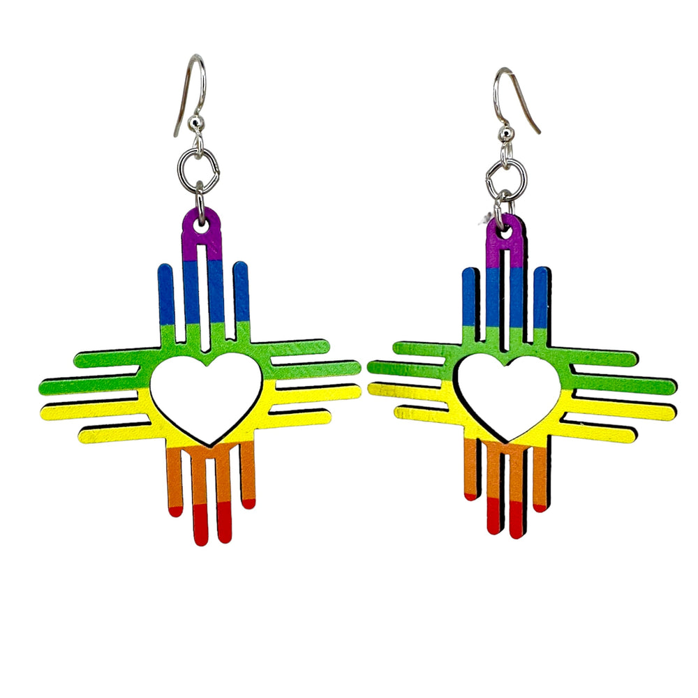 
                  
                    Load image into Gallery viewer, Zia Pride Earrings #1797
                  
                