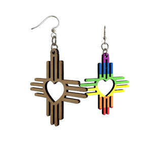 
                  
                    Load image into Gallery viewer, Zia Pride Earrings #1797
                  
                