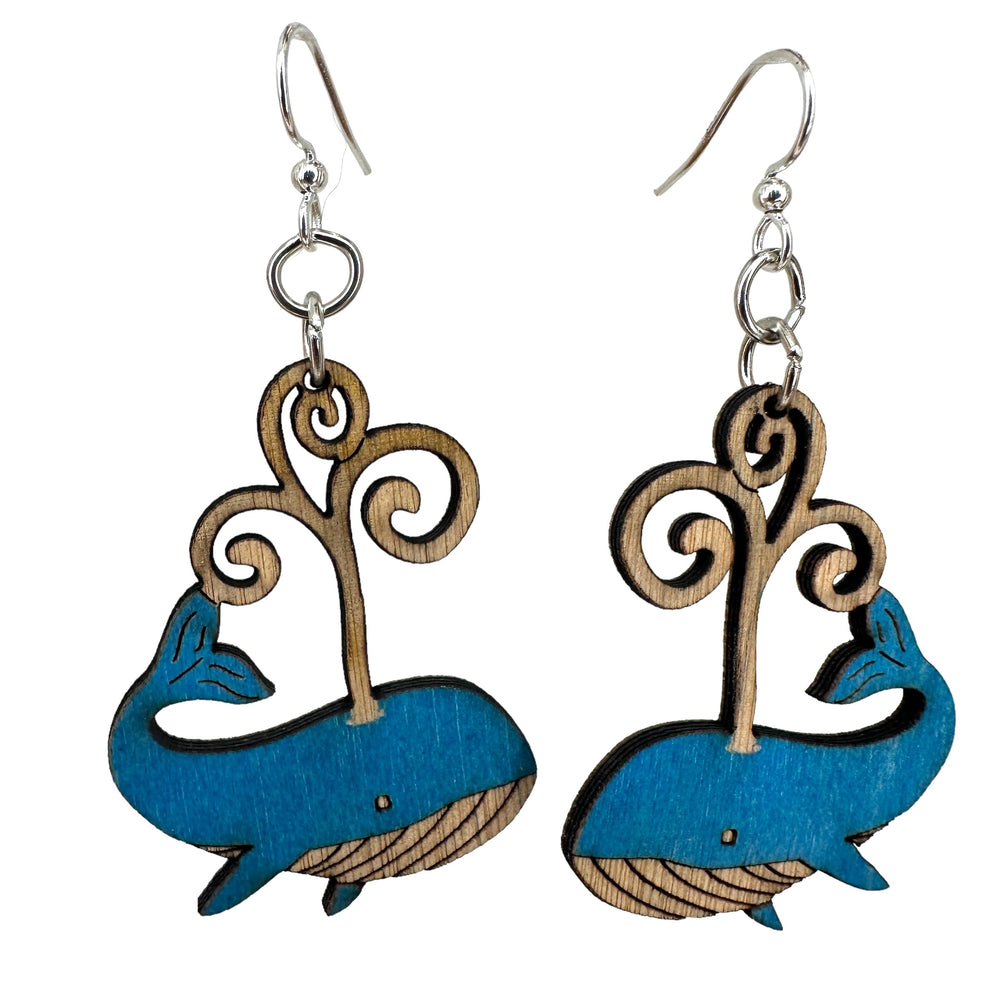 Whale Earrings #1809