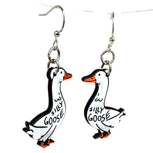 
                  
                    Load image into Gallery viewer, Silly Goose Earrings #1825
                  
                