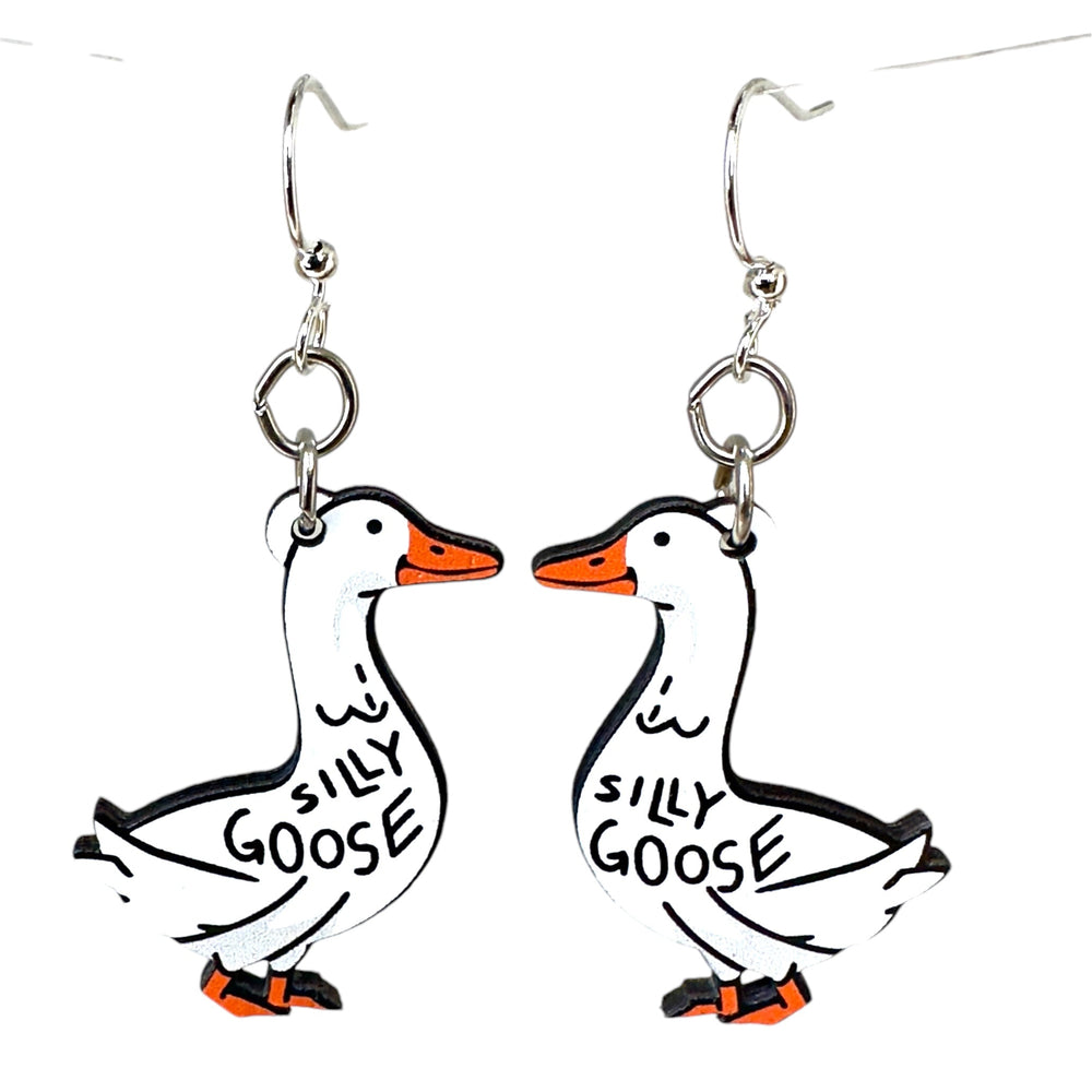 Silly Goose Earrings #1825