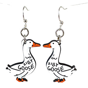 
                  
                    Load image into Gallery viewer, Silly Goose Earrings #1825
                  
                