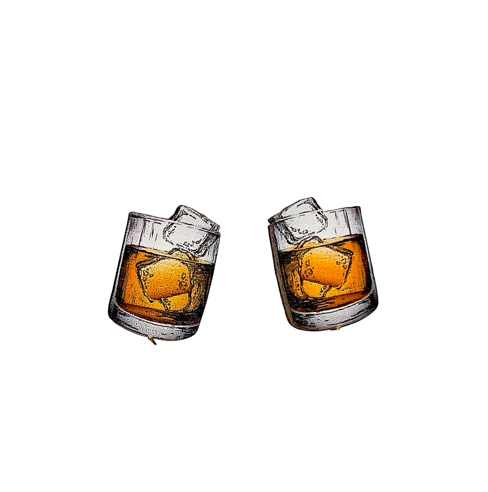 
                  
                    Load image into Gallery viewer, Whiskey Studs #3110
                  
                