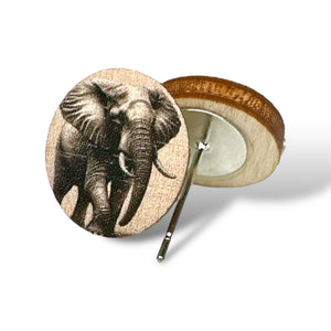 
                  
                    Load image into Gallery viewer, Elephant Stud Earrings #3124
                  
                