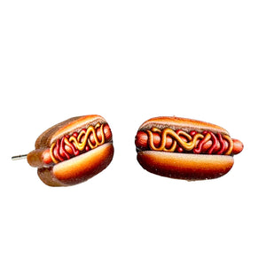 
                  
                    Load image into Gallery viewer, Hot Dog Stud Earrings #3129
                  
                