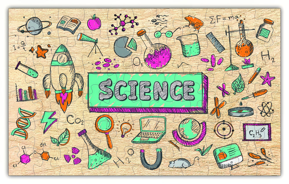 Science Puzzle - 66PCS - #6505