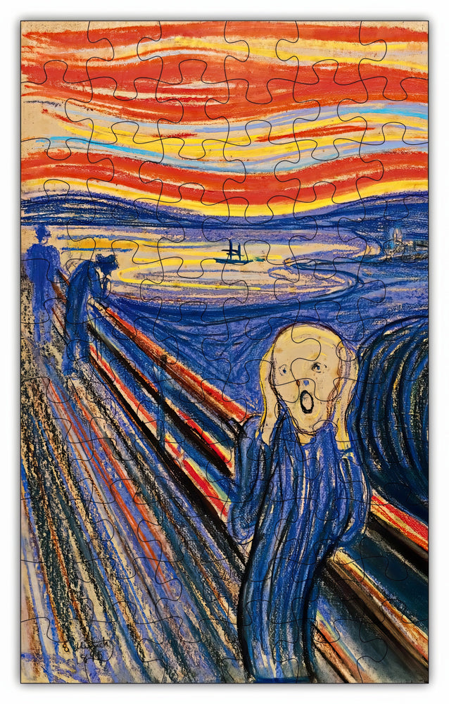 The Scream (1895) by Edvard Munch Puzzle - 66PCS - #6509