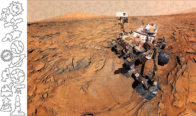 
                  
                    Load image into Gallery viewer, Mars Lander Selfie Jigsaw Puzzle - 252PCS - #6769
                  
                