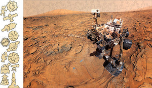 
                  
                    Load image into Gallery viewer, Mars Lander Selfie Jigsaw Puzzle - 252PCS - #6769
                  
                