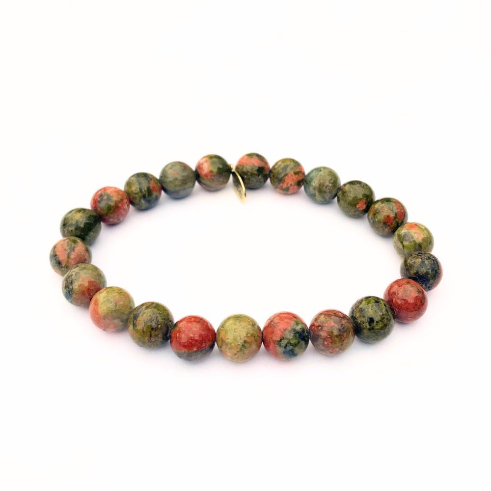 Unakite Crystal Bracelet