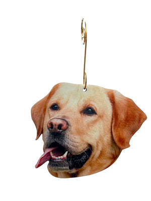 
                  
                    Load image into Gallery viewer, Golden Lab Ornament #9860
                  
                