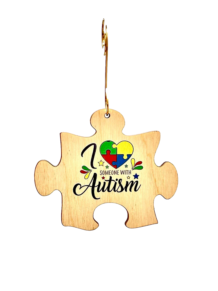 
                  
                    Load image into Gallery viewer, I Love Someone With Autism Ornament #9868
                  
                