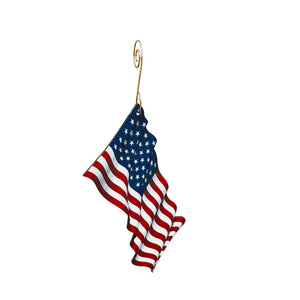 
                  
                    Load image into Gallery viewer, American Flag Ornament #9950 - MADE IN USA
                  
                