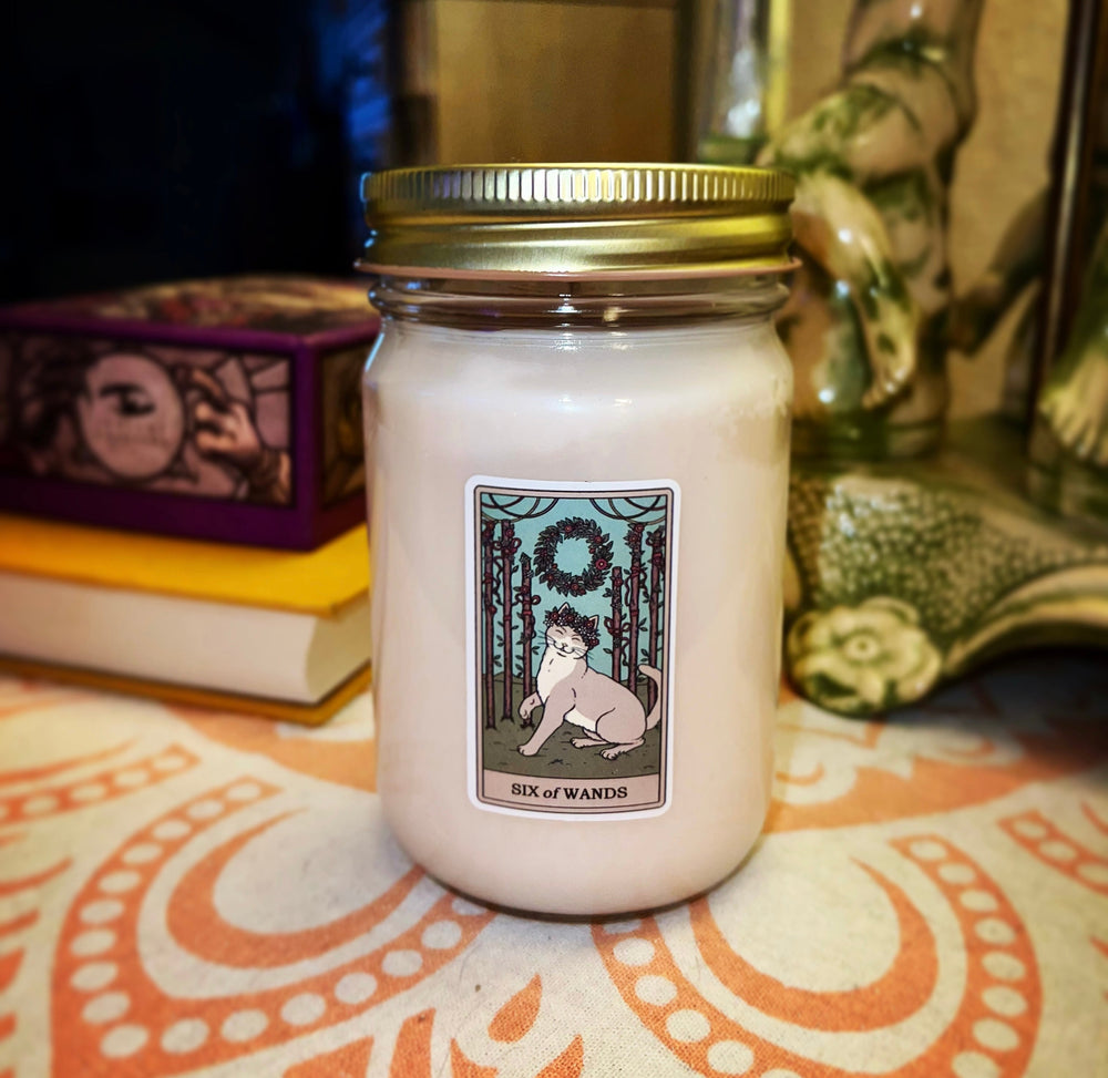 Japanese Cherry Blossom Scent Tarot Candle
