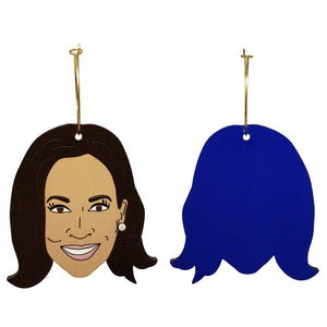 
                  
                    Load image into Gallery viewer, Kamala Harris Hoops
                  
                