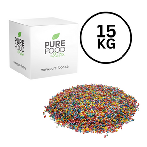 
                  
                    Load image into Gallery viewer, Food Service - 15 KG Bulk Case - Rainbow Round Sprinkles
                  
                