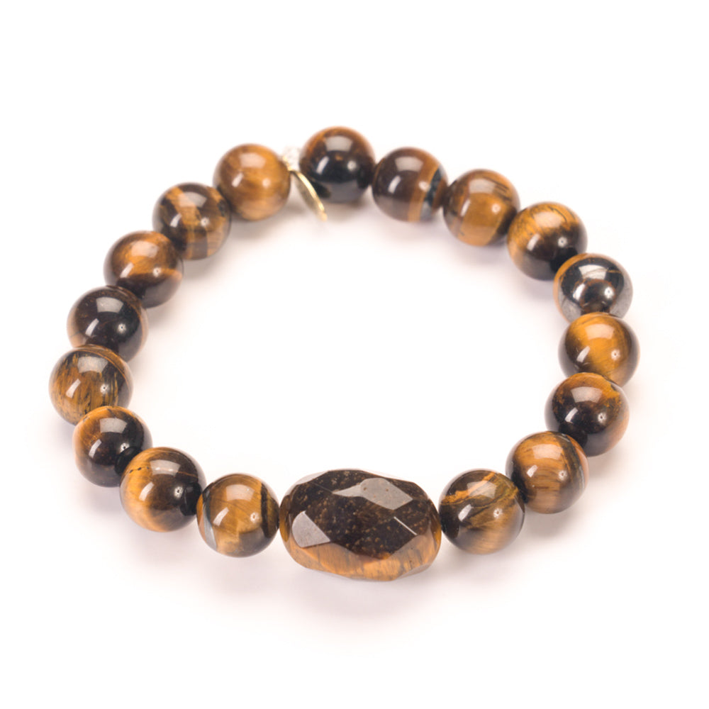 
                  
                    Load image into Gallery viewer, mens tiger eye bracelet 
                  
                