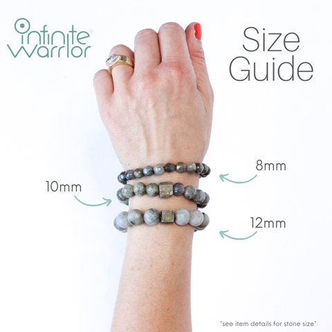 
                  
                    Load image into Gallery viewer, Mystic Amazonite Bracelet + Our Lady of Guadalupe | One-of-a-Kind
                  
                