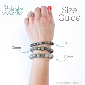 
                  
                    Load image into Gallery viewer, Mystic Amazonite Bracelet + Our Lady of Guadalupe | One-of-a-Kind
                  
                