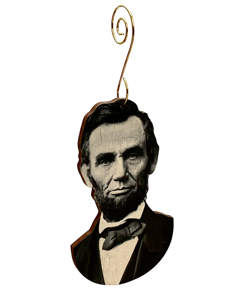 
                  
                    Load image into Gallery viewer, Abraham Lincoln Ornament #T127
                  
                