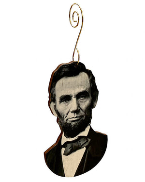 
                  
                    Load image into Gallery viewer, Abraham Lincoln Ornament #T127
                  
                