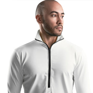 
                  
                    Load image into Gallery viewer, Men&amp;#39;s Benitoite ½ Zip Shirt
                  
                