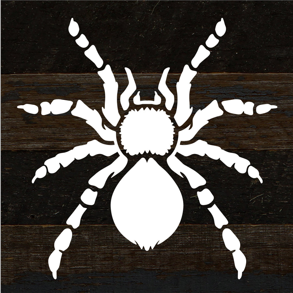 
                  
                    Load image into Gallery viewer, Spider Halloween / 6x6 Reclaimed Wood Sign
                  
                
