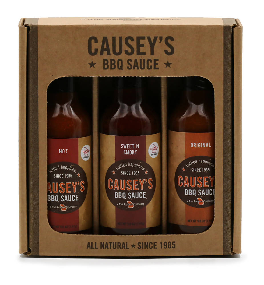 Causey's Mini BBQ Sauce Gift Set
