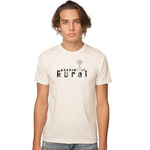 Keepin it rural men's tee NATURAL