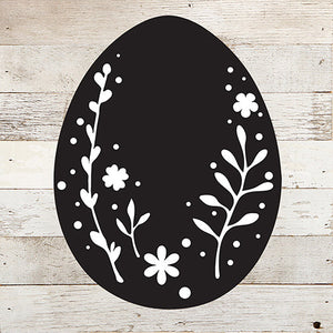 
                  
                    Load image into Gallery viewer, Egg Silhouette / 10x10 Reclaimed Wood Sign
                  
                