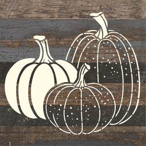 
                  
                    Load image into Gallery viewer, Pumpkin Icons / 10x10 Reclaimed Wood Sign
                  
                