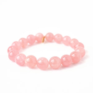 
                  
                    Load image into Gallery viewer, Rose Quartz Crystal Bracelet | Pink
                  
                