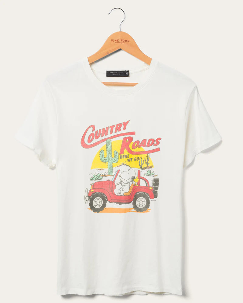 
                  
                    Load image into Gallery viewer, Women&amp;#39;s Snoopy Country Road Vintage Tee
                  
                