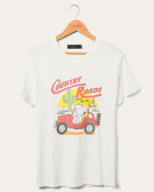 
                  
                    Load image into Gallery viewer, Women&amp;#39;s Snoopy Country Road Vintage Tee
                  
                