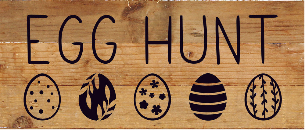 
                  
                    Load image into Gallery viewer, Egg Hunt / 14x6 Reclaimed Wood Sign
                  
                