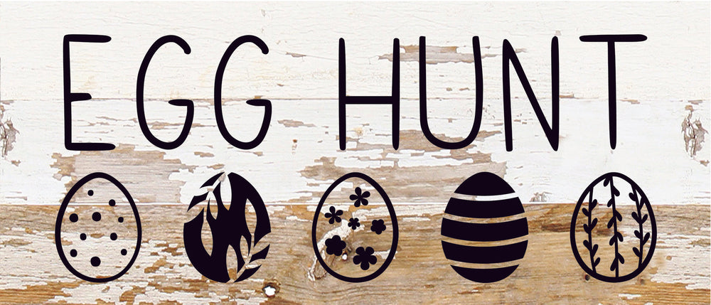 
                  
                    Load image into Gallery viewer, Egg Hunt / 14x6 Reclaimed Wood Sign
                  
                